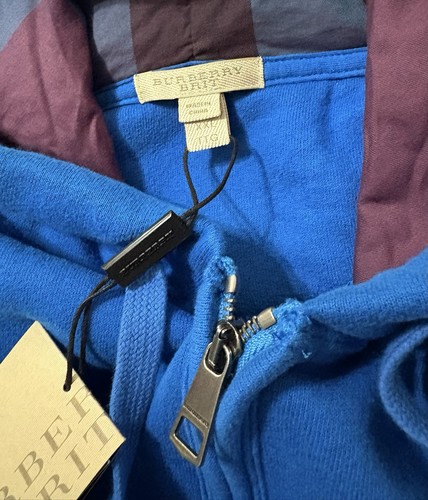 Sudadera con Capucha BURBERRY XXL Ópalo Brillante Nueva Con Etiquetas - Imagen 8 de 14