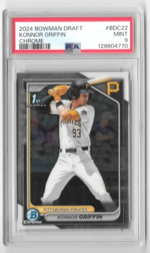 2024 Bowman Draft - Chrome 1st Konnor Griffin #BDC-22 PSA 9