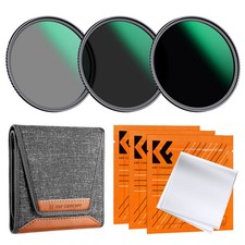 K F Concept ND Filter Set ND8 ND64 ND1000 - 77mm Nano-D Coated Optical Glass