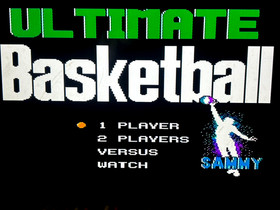 Ultimate Basketball (Nintendo Entertainment System, 1990) NES with Box
