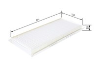 Bosch 1 987 432 006 Filter, Innenraumluft FüR Ford, Mazda