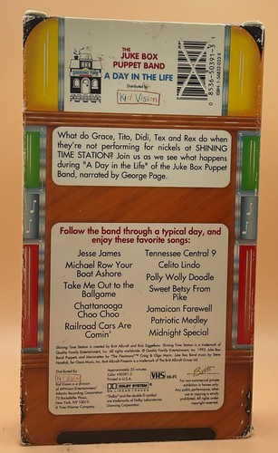 Shining Time Station - The Juke Box Puppet Band: A Day in the Life VHS 1993 - Picture 2 of 3