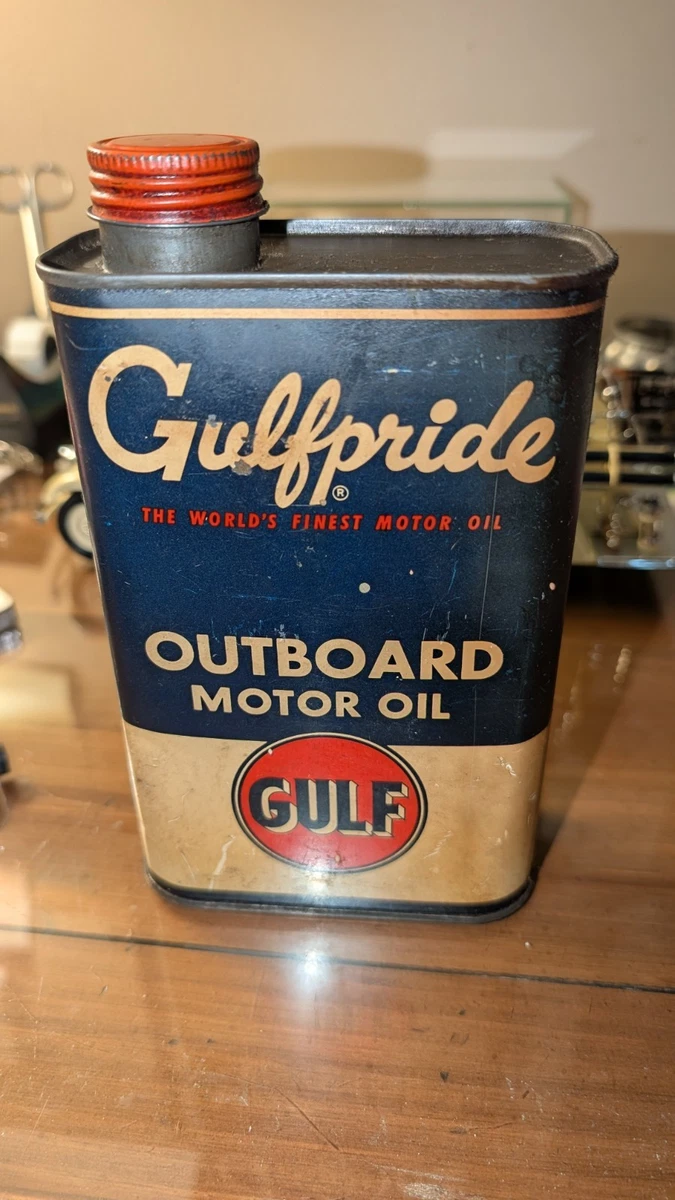 Gulf In Collectible Gas & Oil Advertising Cans And Buckets for
