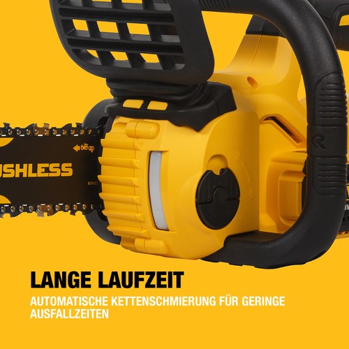 DEWALT 18 Volt Akku-Kettensäge mit bürstenlosem Motor und 30 cm Schwert - Bild 4 von 9