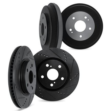 Dynamic Friction Company 8004-74049 Brake Rotors And Drums Drilled & Slotted - Bild 1 von 4