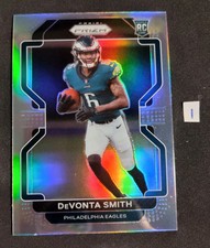2021 Prizm DeVonta Smith SILVER Prizm RC #V-335 SP Variation Eagles Rookie 