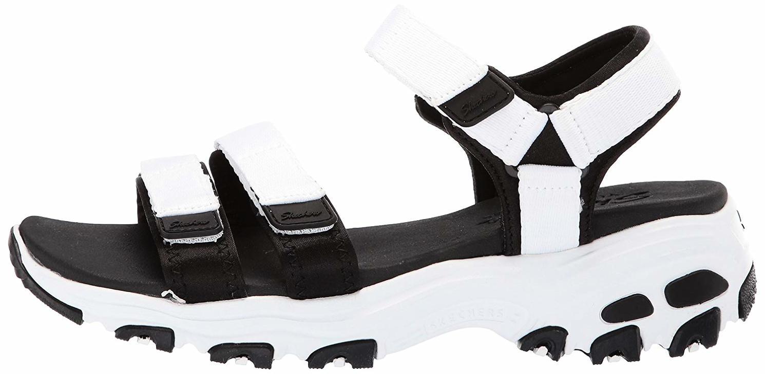 Skechers Skechers Skechers Women's D'Lites-Fresh Catch Wedge Sandal - Choose SZ color 2e4439 Skechers Skechers Skechers Women's D'Lites-Fresh Catch Wedge Sandal - Choose SZ color 2e4439