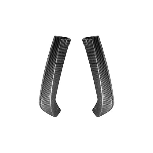 2x Carbon Look Rear Bumper Side Spoiler Trim For Subaru WRX STI VB 2022-2025 23 - Picture 2 of 8