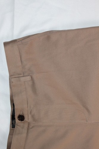 NWT Versace Mens Khaki Flat Front Pants Size IT 48 - Picture 4 of 16