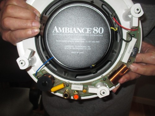 Cambridge Ambiance 80 2-way in ceiling Loudspeaker Soundworks--New - Picture 8 of 9