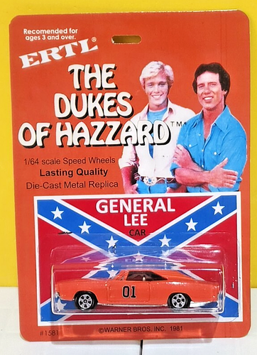vintage CUSTOM ERTL THE DUKES OF HAZZARD GENERAL LEE 69 DODGE CHARGER warner 81