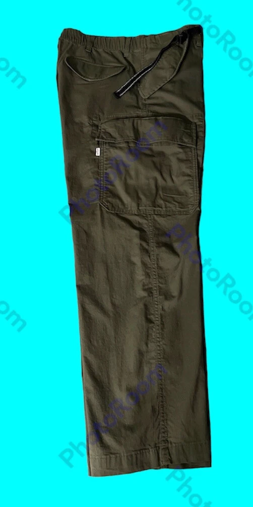 NWOT Levis Pants Mens 34X27 Cargo Green Levi Strauss Two Horse