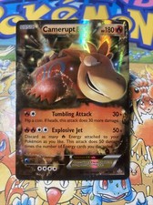 Pokémon TCG Camerupt-Ex Primal Clash 29/160 Holo Holo Rare EX