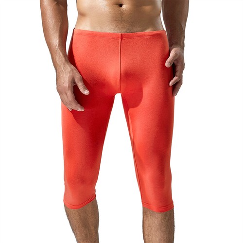 Pantalones cortos ajustados de fitness de color liso para hombre culturismo entrenamiento correr pantalones deportivos 2XL - Imagen 25 de 38