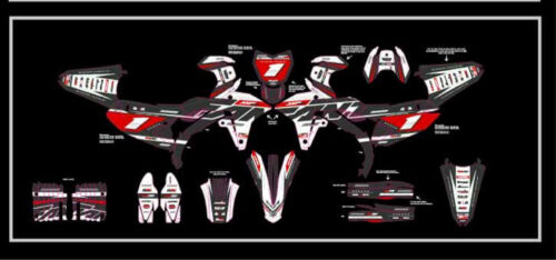 Graphic Kit Decal Vinyl Wrap Sticker Kit for STARK FUTURE - VARG MX Motorcross - Foto 5 di 5