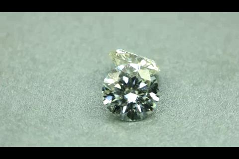 1,89 CT intermitente blanco mejor_par (6x6 mm) moissanita piedras preciosas sueltas para joyería - Vídeo 1 de 1