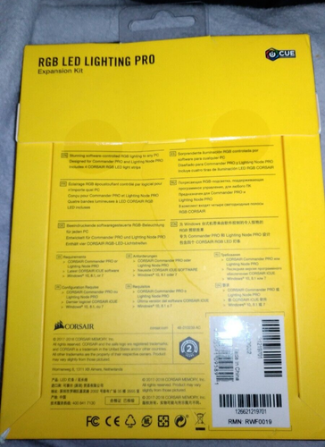 Corsair RGB LED Lighting PRO Erweiterungsset versiegelt Neu im Karton - Bild 6 von 6