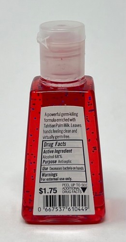 1 BATH & BODY WORKS LIL CUTIE PIE POCKETBAC ANTI BACTERIAL HAND GEL SANITIZER - Picture 3 of 5