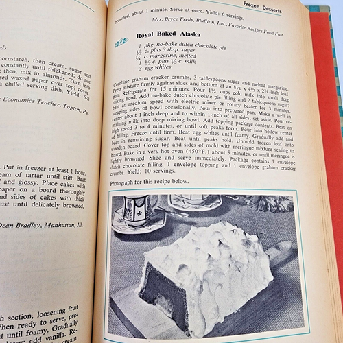Favorite Recipes of America Desserts Cookbook Beverages Hardback 1st Ed 1968 MCM - Imagen 11 de 16