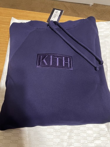 Kith for BMW Vintage Nelson Hoodie Techno Violet KHM033513-599 Size Medium FW24