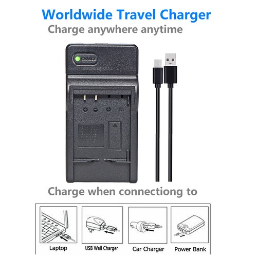 NP-BK1 Battery or Charger for Sony Cyber-shot DSC-S980 DSC-W180 DSCW190 DSC-S780 - Picture 43 of 45