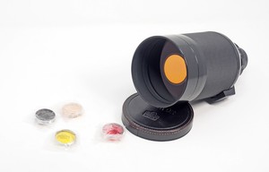 Nikkor-500mm-F5-0-Reflex-Mirror-Lens-W-Filter-Kit-amp-Case-TESTED