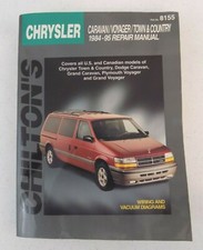 Chilton's Chrysler~Caravan/Voyager/Town & Country~1984-95~Repair Manual~No. 8155