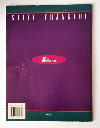 Still Thankful, Arrangements for Piano Ministry by Marilynn Ham SHEET MUSIC - Picture 4 of 4
