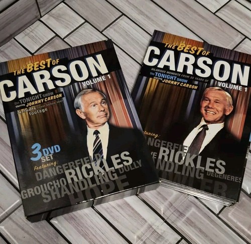 The Best Of Carson Volume 1 DVD 2006 3-Disc Set Johnny Carson The Tonight Show - Picture 3 of 4
