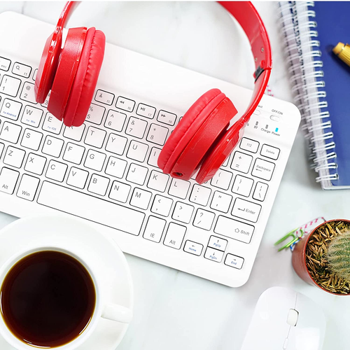 Rechargeable Bluetooth Keyboard and Mouse Combo Ultra Slim Full-Size Keyboard an - Picture 5 of 12