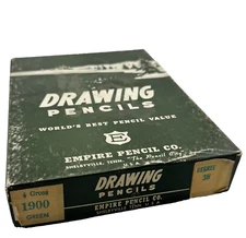 Vintage Empire Pencil Co. Box EMPTY BOX ONLY Gross 1900 8 x 6 x 1.5 in