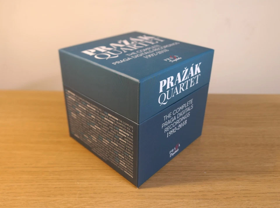 Prazak Quartet Complete Praga Digital Recordings 1992-2018 *LIKE NEW" 50 CD Box - Imagem 2 de 4