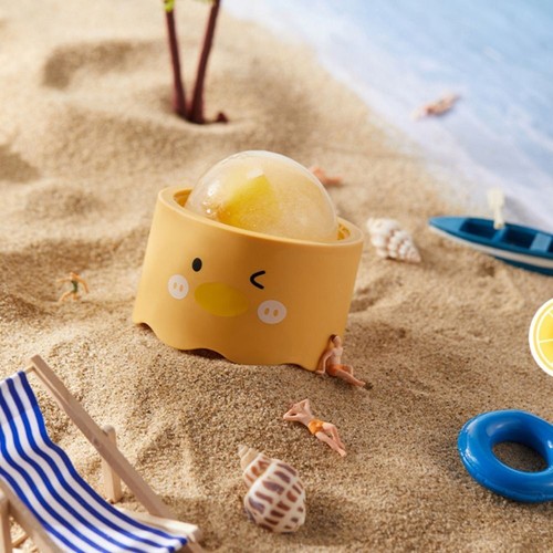 Plastic Ice Ball Maker Cartoon Ice Tray Mold Cute Duck Ice Cube Molds Home - Picture 7 of 13