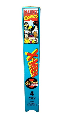 X-Men - Captive Hearts VHS Tape (1993) Episode 4 Of Marvel Animated TV Series - Picture 4 of 5