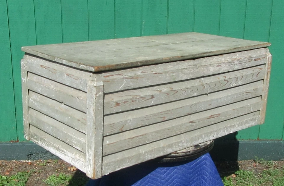 Country Adirondack Ranch House Amish Made Décor Storage Chest Trunk Coffee Table - Image 4 of 4