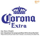 corona extra Stickers Reflective Window Decals BEER Signs Best Gifts 15cm BU