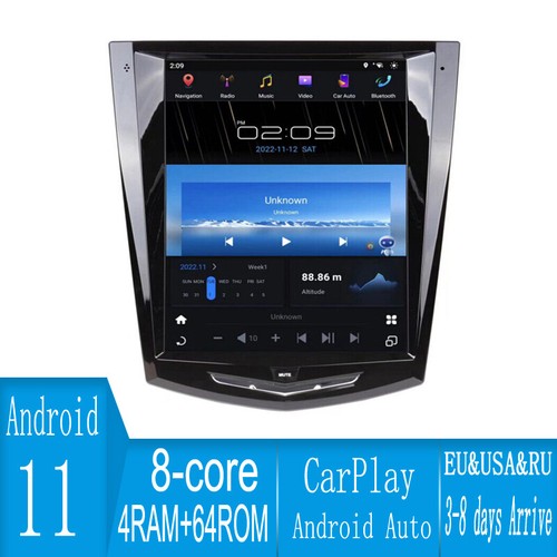 10.4" Android Navigation Car GPS Stereo Radio For Cadillac ATS CTS SRX Escalade - Picture 3 of 14