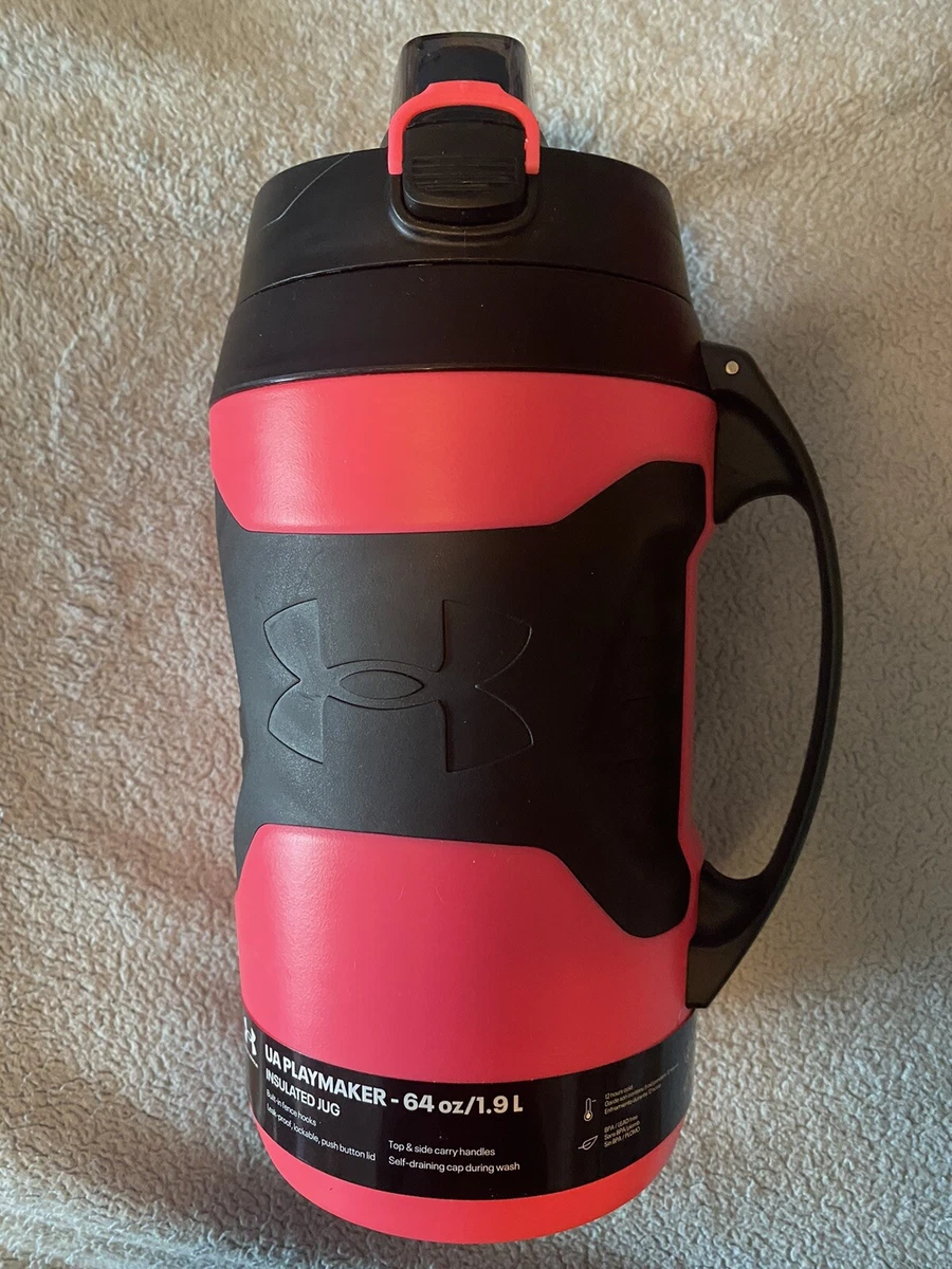 Under Armour UA Playmaker Insulated Jug Water Bottle 64oz Fitness Workout  Sports