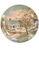Currier And Ives Four Plate Collection Set — photo 2