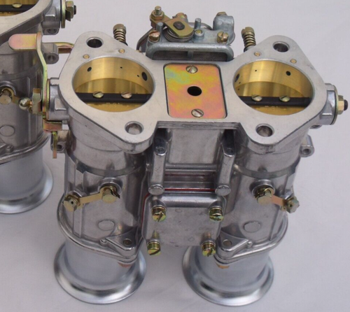Twin 45 DCOE 152 Carburettors 3 progression hole side draught carbs Pinto XFLOW - Picture 8 of 11