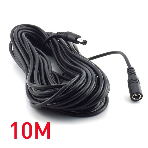 Cable de extensión de alimentación de 12 V CC macho a hembra enchufe 2,1X 5,5 mm tira de luz led - Imagen 3 de 14