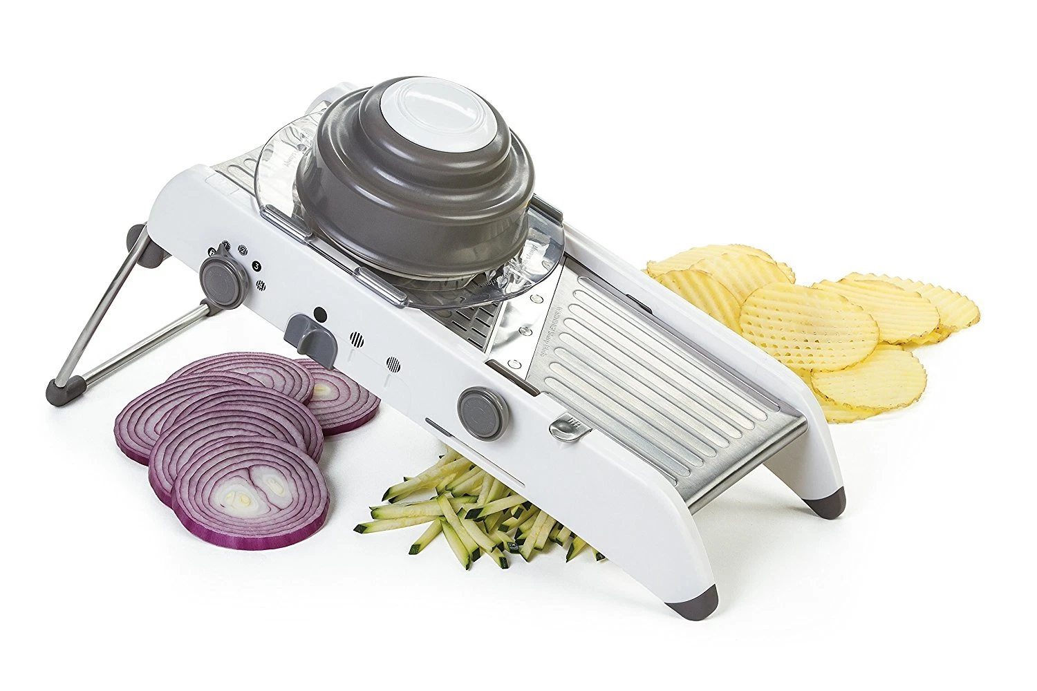 Progressive International PL8 Mandoline Slicer, White