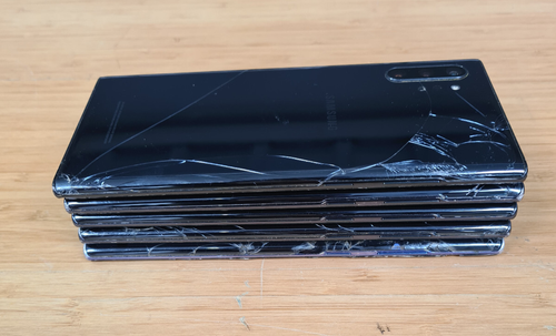 5x Samsung Galaxy Note 10+ (SM-N975W) Unlocked - Broken LCD - Please read - Afbeelding 15 van 15