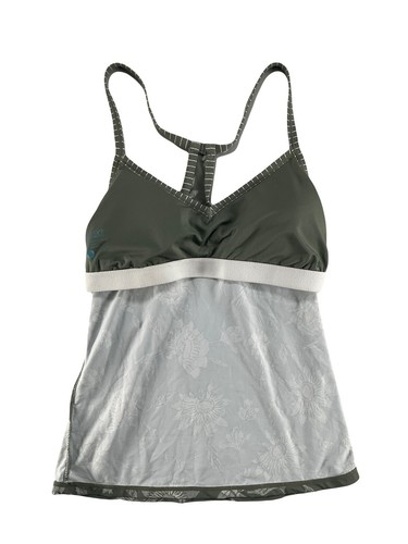 Carve Designs Tankini Swimsuit Top Racerback Shelf Bra Removable Pads Floral XS - Picture 3 of 4