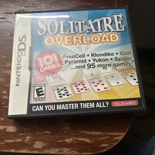 Solitaire Overload - Nintendo DS. COMPLETE. FAST SHIPPING