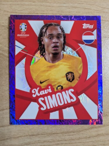 TOPPS | Collection d'autocollants | EURO 2024 | HOLO / PARALLÈLE | STOCK NEUF ! - Photo 61/121