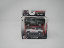 M2 Machines Duralast 2 Pack Auto Zone '73 Chevy Cheyenne Super 10 & '76 GMC High