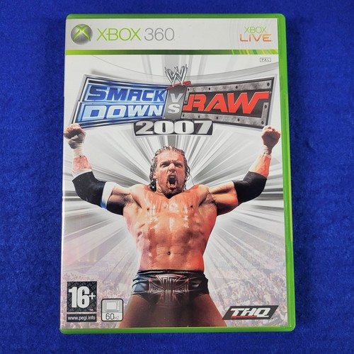 xbox 360 WWE SMACKDOWN VS RAW (Works On US Consoles) Region Free - Picture 3 of 13