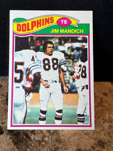 1977 Topps Football Miami Dolphins Trading Cards EX to NM - Picture 41 of 48