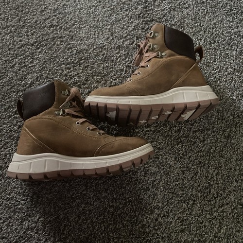 Roxy Winter Collection Schnürstiefel Damen Größe 7 Farbe Hellbraun - Bild 2 von 2